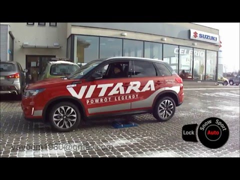 2016 Suzuki Vitara 1.6 AT All Grip 4x4 test on rollers - diagonal side front - part 1/3