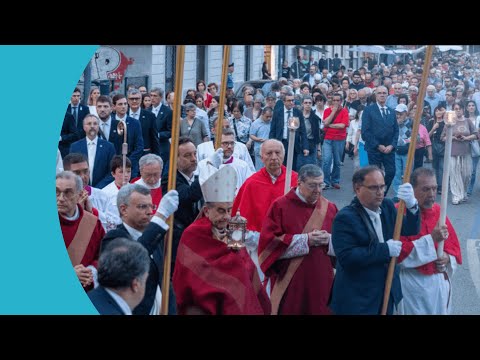 Corpus Domini 2025 e festa per il 50° di sacerdozio dell'Arcivescovo Mario