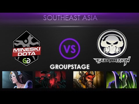 Mineski vs Execration - Kiev Major SEA Qualifier: Group Stage - @LuminousInverse @NahazDota
