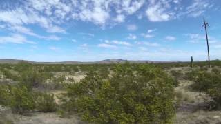 preview picture of video 'Passenger View out of Ajo, Arizona, 17 March 2015, GOPR8754'