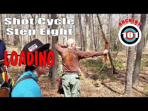 Traditional Archery - Shot Cycle Step Eight - Loading