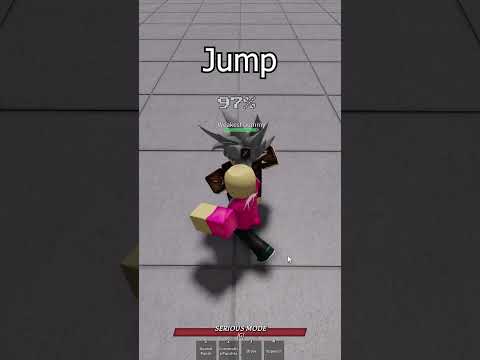 How to do the Down Slam in The Strongest Battlegrounds? #thestrongestbattlegrounds