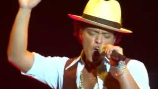 Bruno Mars - Natalie - live Sheffield 12 october 2013 - HD