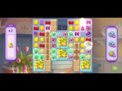 Homescapes level 9931 Hard level