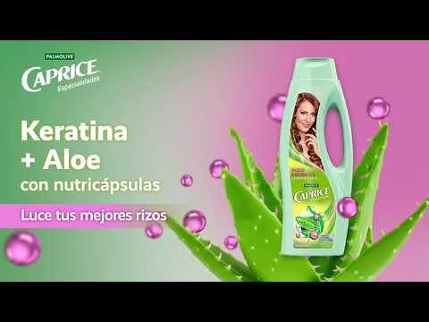 thumbnail video image 2 of Shampoo Caprice Especialidades Rizos Definidos Con Keratina y Aloe 750 ml, 2 of 5