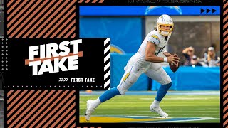 Justin Herbert made the plays Patrick Mahomes couldn't - Ryan Clark | First Take