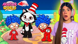 NUNCA CREES a TODOS LOS PERSONAJES de la PELI del GATO CON SOMBRERO en AVATAR WORLD🐱⚠️🎩 | Ani Cat😻