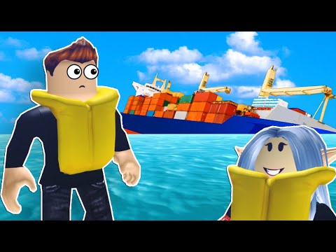 Getting My Girlfriend LOST in a Sinking Ship?! - Roblox Sinking Ship Simulator Multiplayer