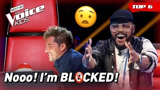 Download lagu The FUNNIEST BLOCK Moments on The Voice Kids! 😂 | Top 6 mp3