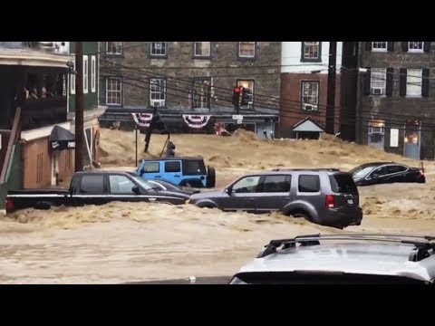 Breaking Flash Floods in Ellicott City Maryland Breaking News May 28 2018 News Video