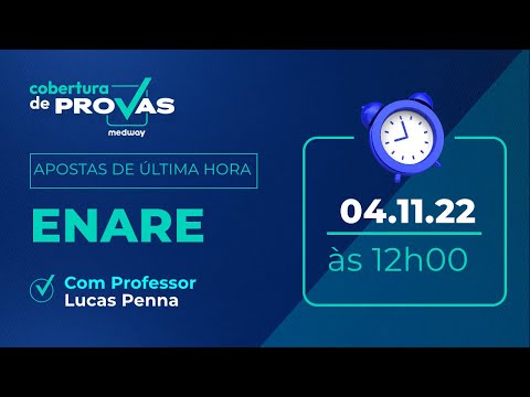Apostas Medway de Pediatria para prova do Enare | Prova de Residência Médica 2023
