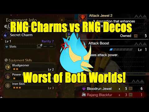 RNG Charms vs RNG Decos | Monster Hunter Wilds