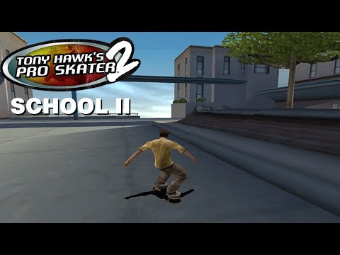 Tony Hawk's Pro Skater 2 #2: School II - 100% Goals and Cash, and Secret Areas!