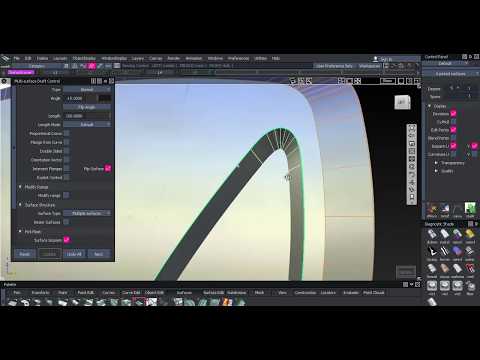 SKETCH TO SURFACE - 3 AUTODESK ALIAS AUTOSTUDIO 2020