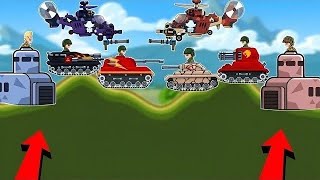 Hills Of steel new gameplay video// Commander mode// all tanks #hillofsteel