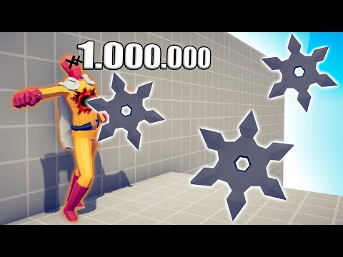 1.000.000 DAMAGE SAMURAI vs UNITS - TABS | Totally Accurate Battle Simulator 2023