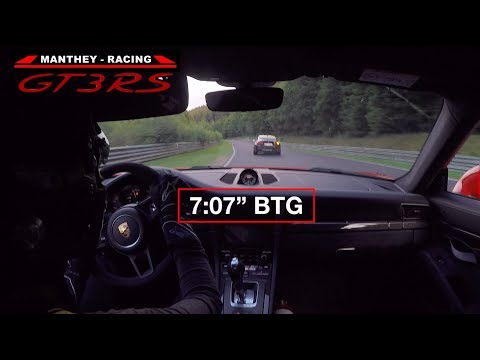 NEW BEST TIME! 7:07"BTG with traffic/Porsche 991.2 GT3RS Nordschleife//.