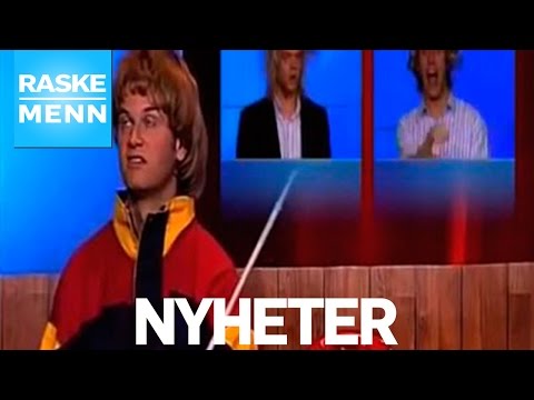 RASKE MENN - Nyheiter for blinde, tunghørte og døve