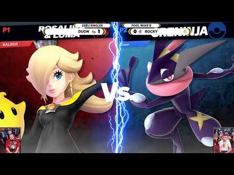 Big Cheese 2 SSBU: Rocky vs Duon (Rosalina vs Greninja) - Pools