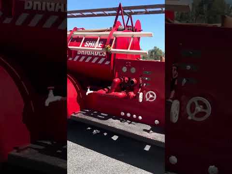 Vintage vehicles in at Temora rural museum