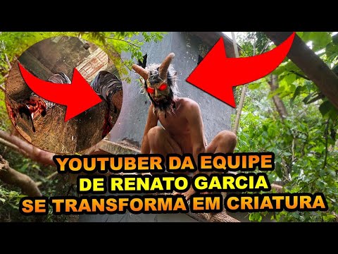 YOUTUBER DA EQUIPE DO RENATO GARCIA SE TRANSFORMA EM CRIATURA👹