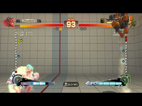 SSF4 AE 2012: denkiburan0321 (Hakan) vs YHCmochi (Dhalsim) - Xbox Live Ranked Match