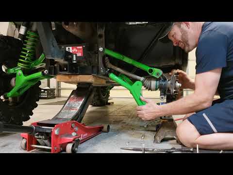 Superatv  High clearance  arms install