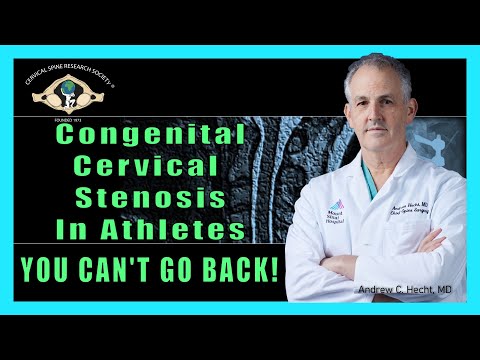 Return to Play: Congenital Cervical Stenosis, NO! - Dr. Andrew Hecht