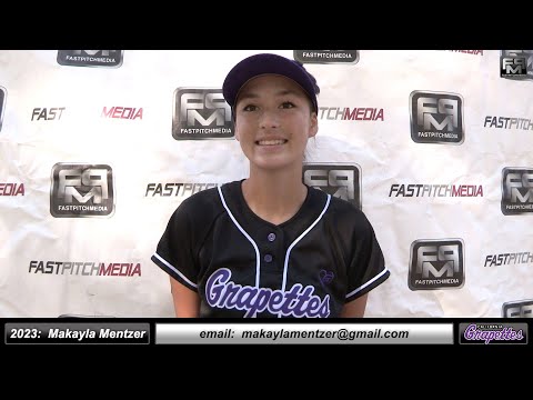 2023 Makayla Mentzer Committed Menlo College  - Catcher, Outfield & 2B Softball Skills Video