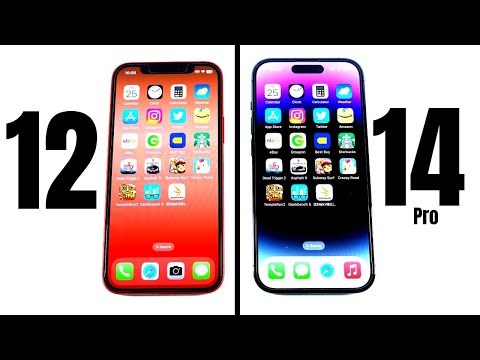 iPhone 12 vs iPhone 14 Pro Speed Test!