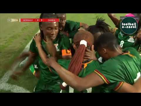 HIGHLIGHTS: Zambia beat Germany in Five Goal Thriller in Furth.