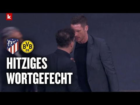 Hitziges Wortgefecht: Kehl erklärt Streit mit Simeone | Atletico Madrid - BVB 2:1