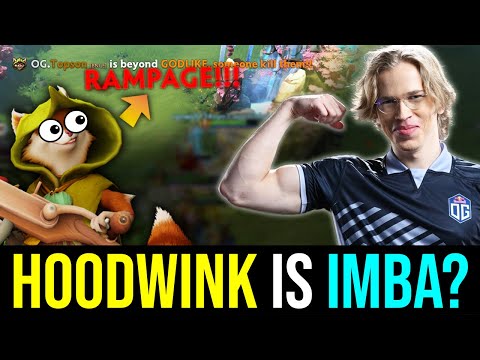 Topson made "Hoodwink" IMBA - RAMPAGE!!! vs. Secret.Zai DOTA 2