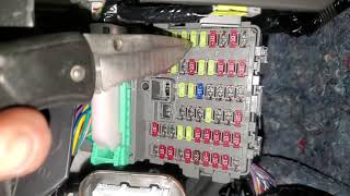 2019 Honda Accord Power Outlet Fuse and Relay Location