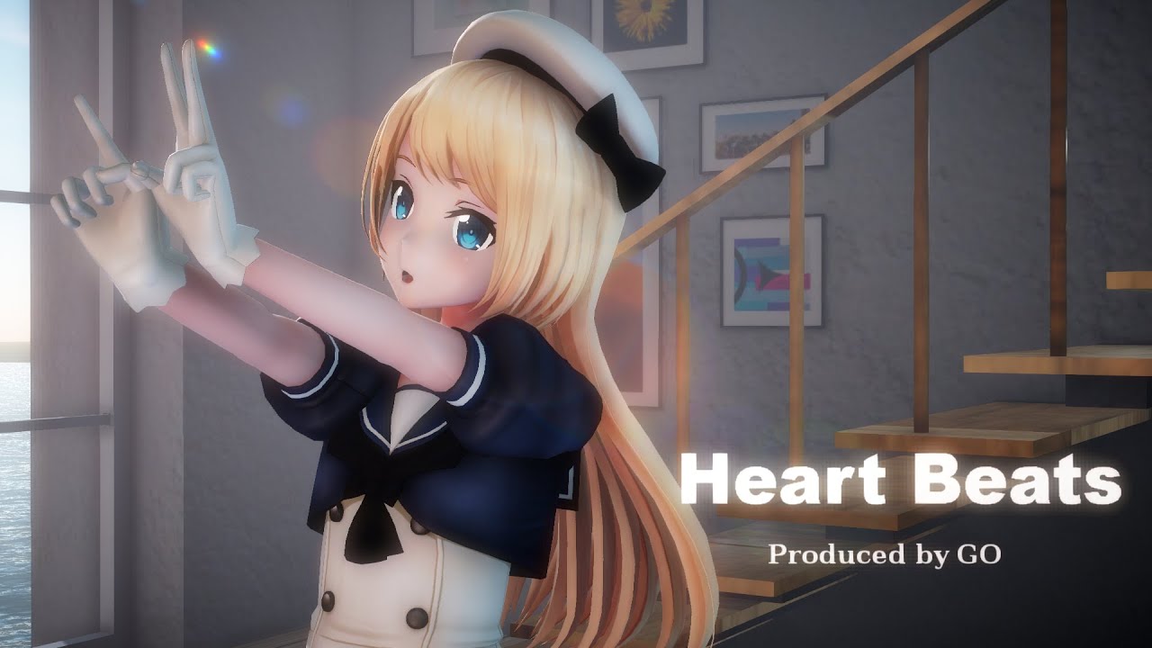 【MMD艦これ】ジャーヴィス Jervis【Heart Beats】