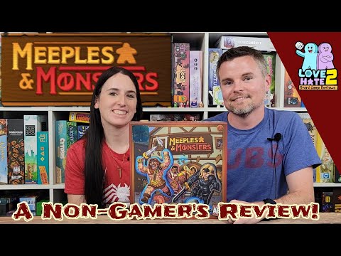 A Non-Gamer's Review Of Meeples and Monsters