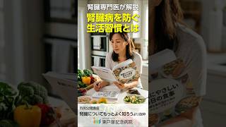 【腎臓病を防ぐ生活習慣とは】腸内環境と腎臓_腎臓専門医が解説