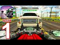 Traffic Rider Gameplay Walkthrough Part 1 Missions LAZ 400 VALKYRIE MX 450S AURA Bike
