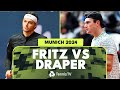 Taylor Fritz vs Jack Draper Highlights | Munich 2024