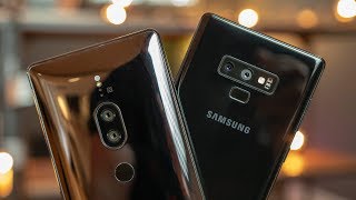 Samsung Galaxy Note9 vs Sony Xperia XZ2 Premium Camera Comparison