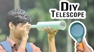 How to Make a Telescope at home | DIY Telescope