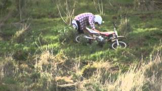 preview picture of video 'pitbike hillclimb 2012 koppio hill south australia first ever event'