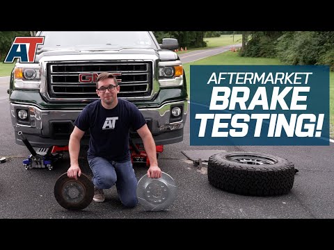 Are Aftermarket Brake Pads and Rotors on Your Sierra 1500 Worth It? - Brake Testing!