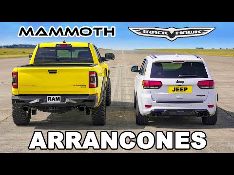 Jeep Trackhawk vs Hennessey Mammoth: ARRANCONES