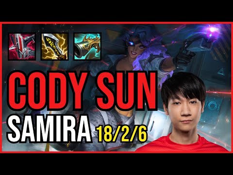 CODY SUN - SAMIRA vs MISS FORTUNE ADC - NA Grandmaster - Patch 11.3