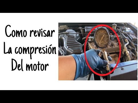 COMO CHECAR LA COMPRESIÓN DE UN MOTOR