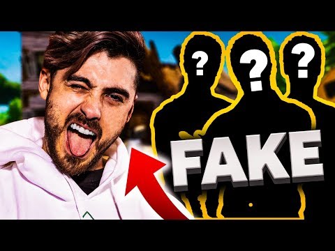 FINGERSI un FAKE POW3R in SQUAD su FORTNITE!