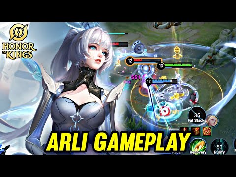 HOK : ARLI GAMEPLAY | IN FARM LANE - HONOR OF KINGS