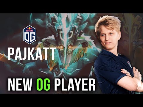 OG.Pajkatt NEW Carry Player for ana in TI8 Winner Team OG - Dota 2