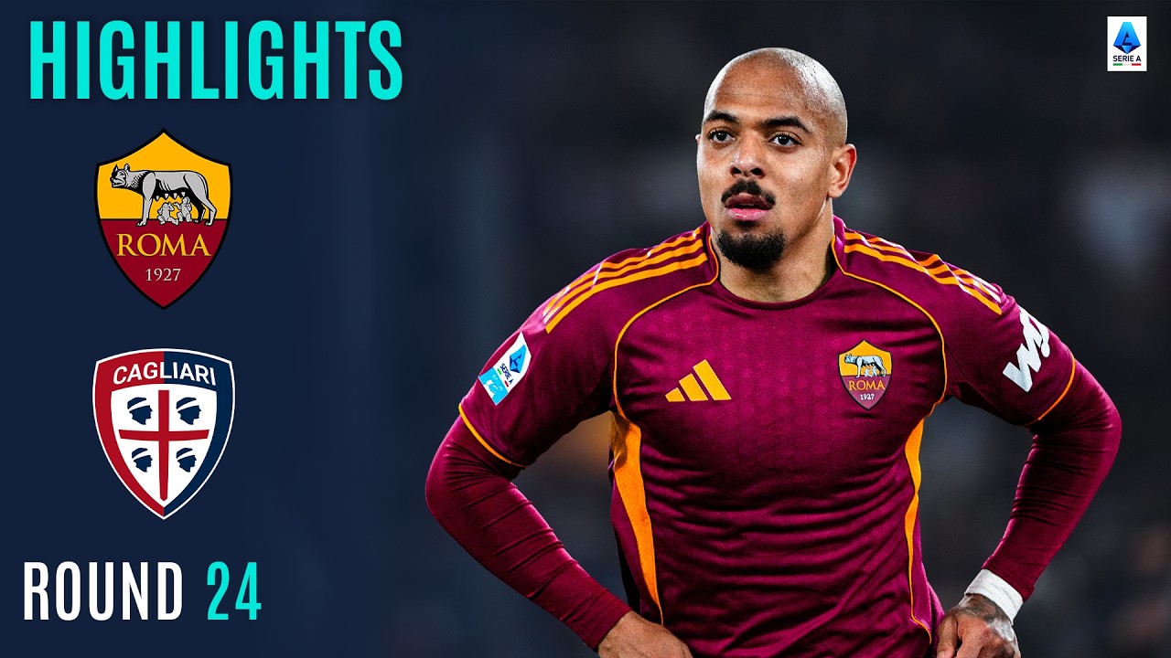 Roma vs Cagliari Highlights